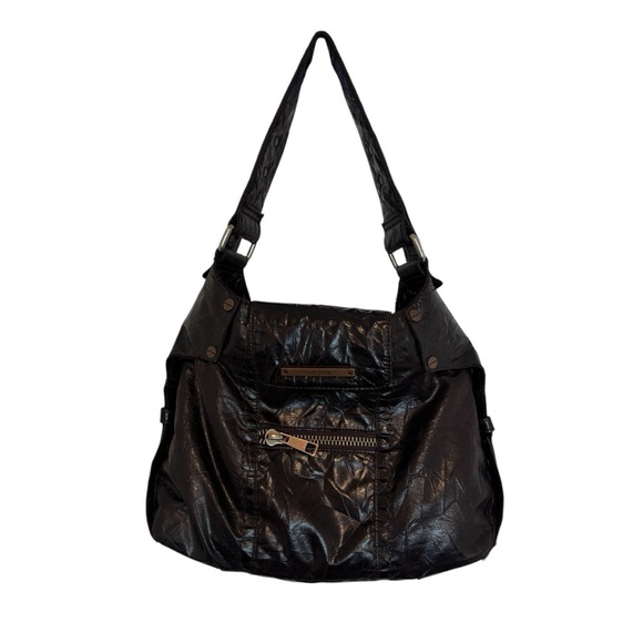 Matt & Nat Brown Japanese Paper Shoulder Bag - Picture 5 of 8